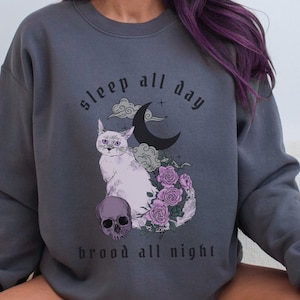 Pastel Goth Clothing Goth Aesthetic Goth Sweatshirt Alt Clothing Alt Girl Clothing Gothic Clothes Plus Size Goth Girl Clothing Alternative
