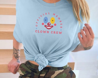 Clowncore Aesthetic Clothes Clown Shirt Clowncore Shirt Clowncore Clothing Weirdcore Clothes Kitsch Clothes Trendy Clothes Weirdcore