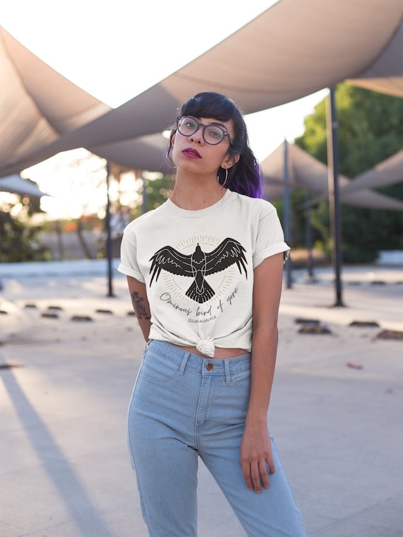 Edgar Allan Poe Poet Shirt Alt Clothing Literature Clothing Dark Academia Literature Shirt Library Shirt Literary Shirt Bookish Shirt