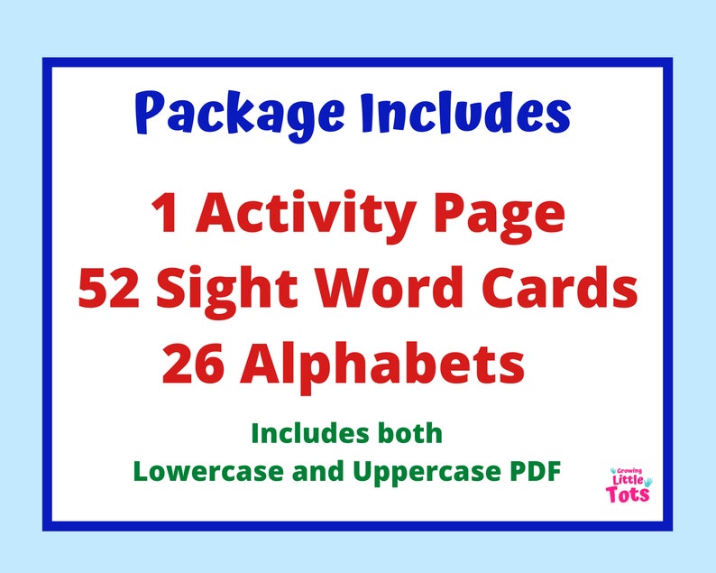 Sight Words Builder Read Build and Write Sight Words | Etsy