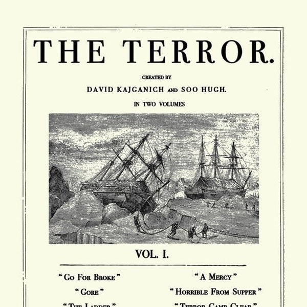 The Terror Art Print, Victorian Art Print, AMC The Terror, Dark Academia Print, 1800s, The Terror, Erebus, Gifts for Her, Dark Academia Gift