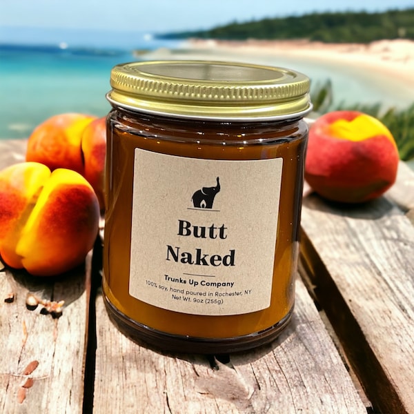 Naked Butt - Etsy