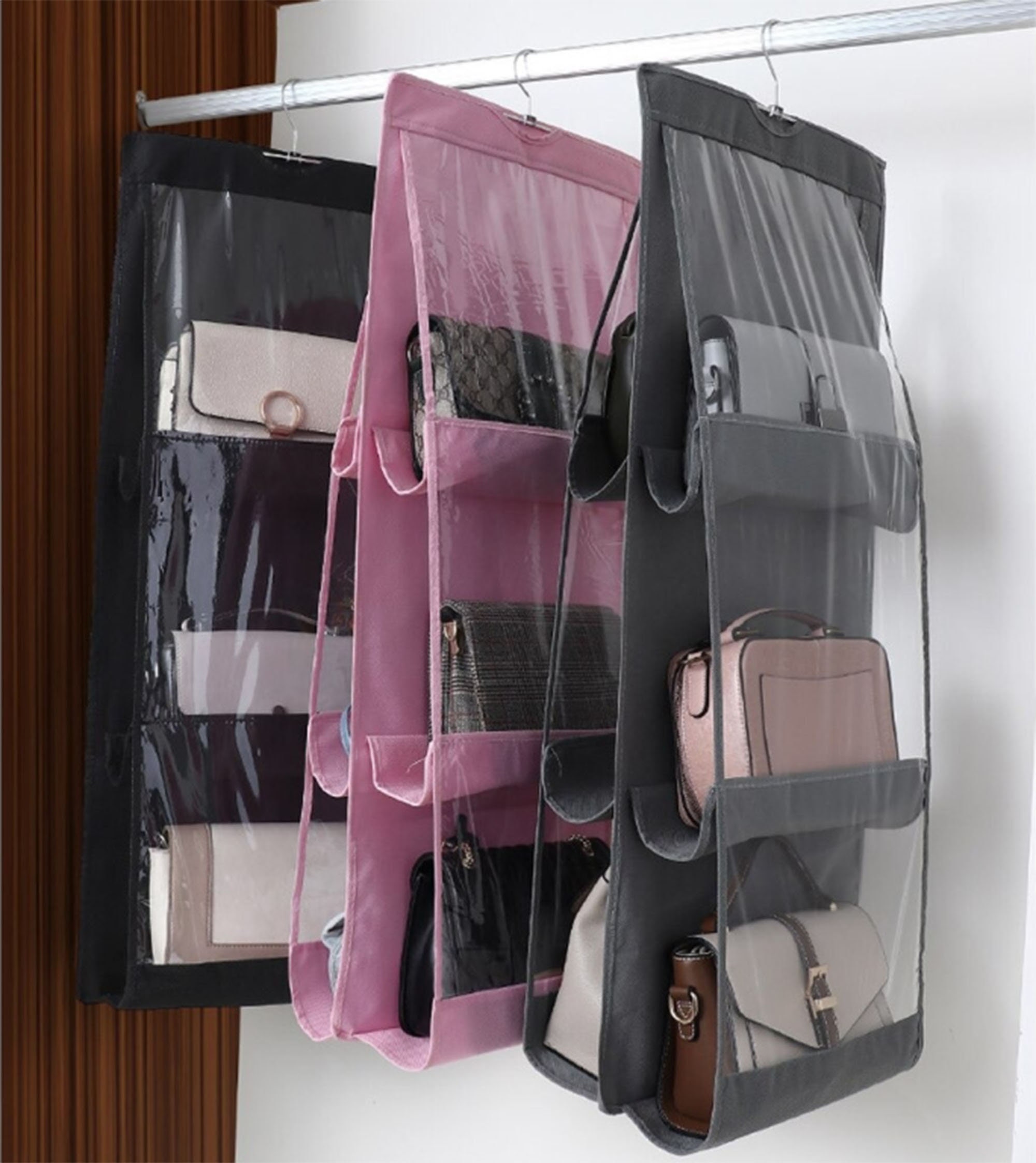 Closet Organizers and Storage 6/8 Pockets Shelf Tote Rack Etsy