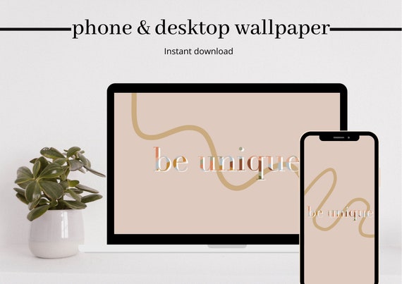 Unique Quote Phone Wallpaper Laptop Wallpaper Desktop - Etsy Unique Quote Phone Wallpaper Laptop Wallpaper Desktop - Etsy