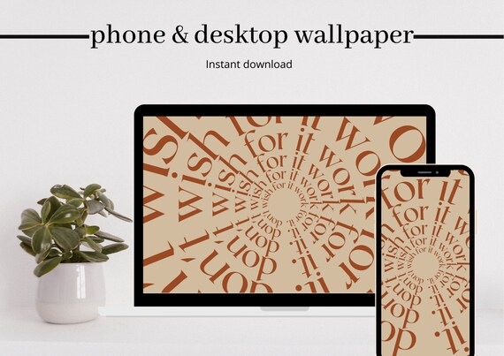 Citation Dinspiration Esthetique Fond Decran Iphone Fond Etsy Canada