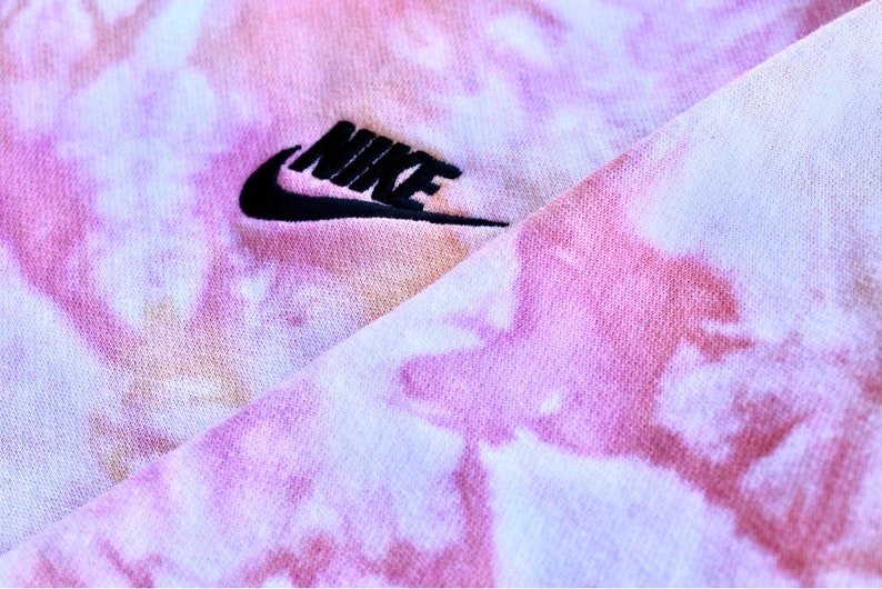 Tie Dye Nike Crewneck In Warm Pastels Tie DyeNike Crewneck | Etsy