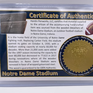 Notre Dame Stadium Sierra Twist Pen