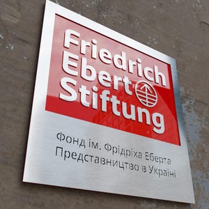 Custom Stainless Steel Business Logo Sign - Modern Office Decor