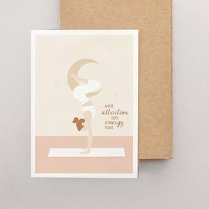 Yoga Postcard