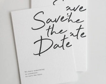Save the Date-kaart