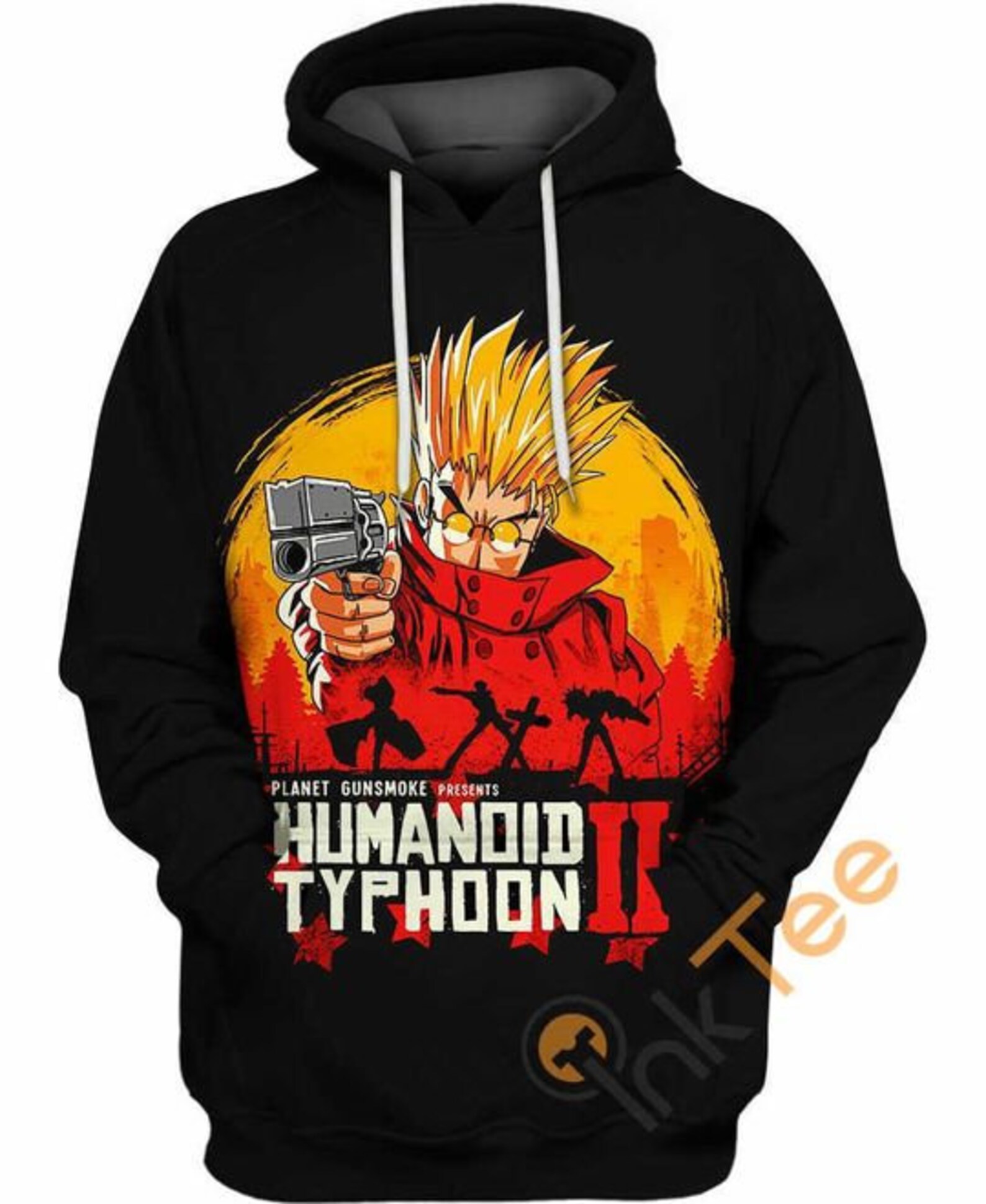Trigun custom design 3D Hoodie Trigun 3D Zip Hoodie Hoodie | Etsy