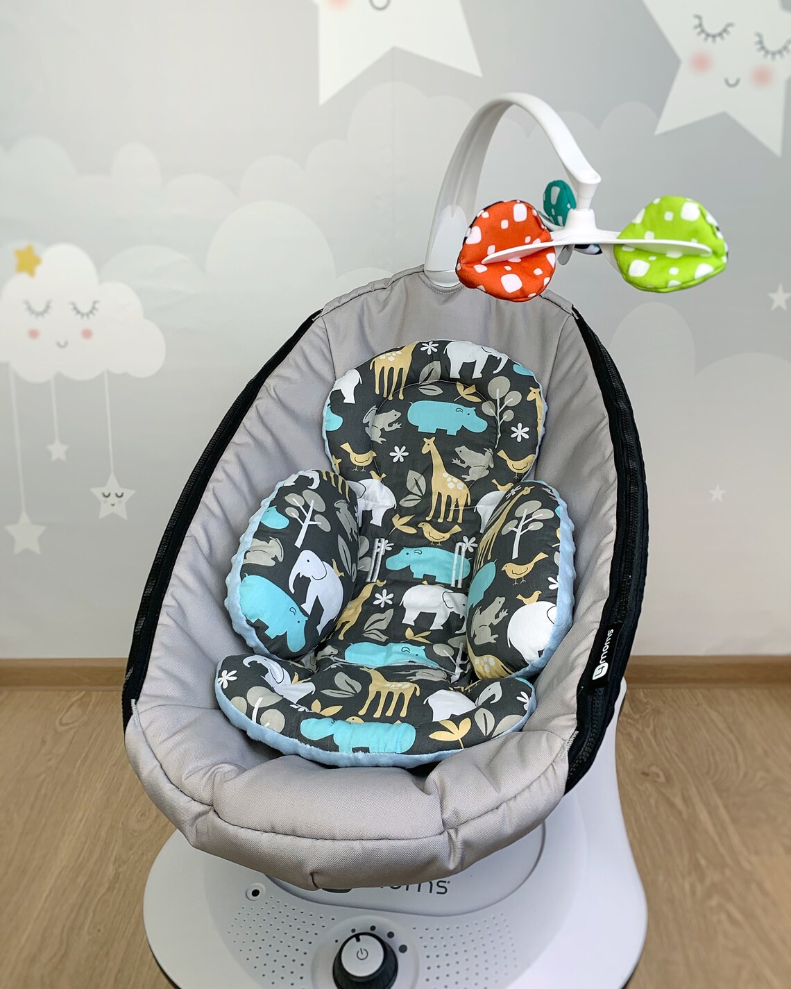 Mamaroo insert and replacement balls floral Rockaroo infant Etsy