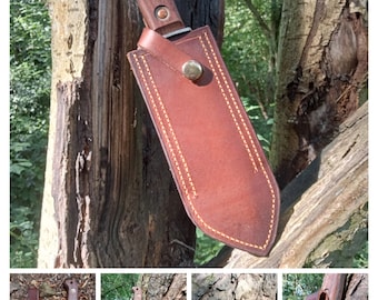 Leather sheath for the MOD survival knife