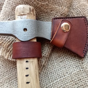Leather Sheath for a Cold Steel Trail Hawk (Tomahawk NOT INCLUDED!)