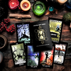 Baraja de cartas del Tarot de la serie Crystal Unity