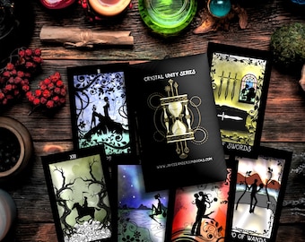 Crystal Unity Tarot Deck-Illustrated 78-Card Tarot Deck from My Book Universe