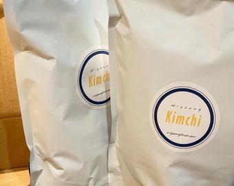 Fermented Kimchi & Vegan Kimchi