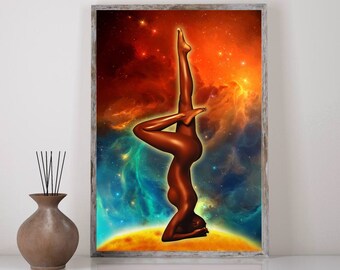 Nude Woman Body Wall - Etsy