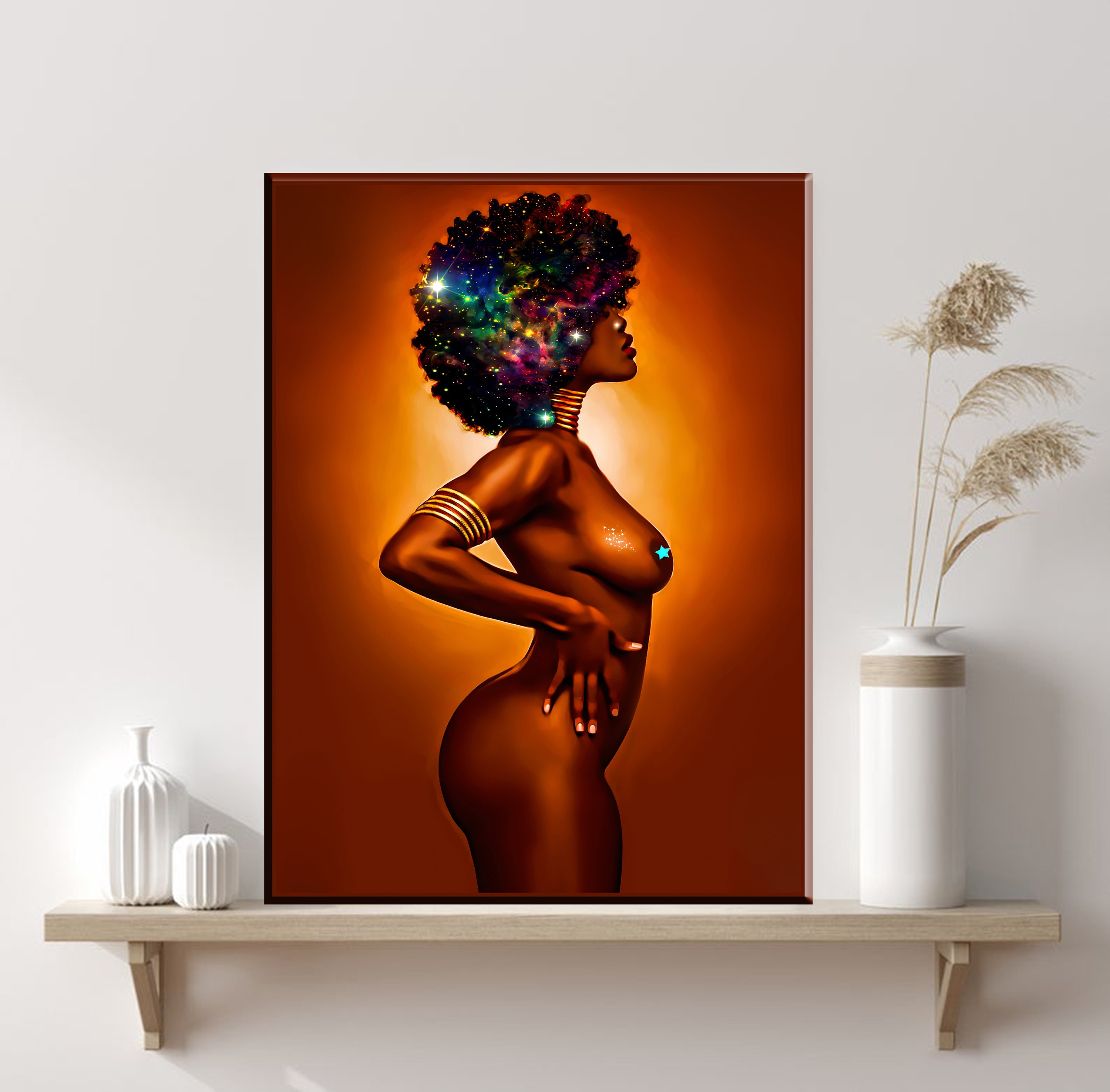 African Woman Nude Art Black Erotic Art Hot Nudes Bedroom