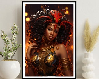 Scorpio Zodiac art print Astrology Digital Print Scorpio poster Scorpio gifts for her Astrology printable wall art Scorpio woman Star sign