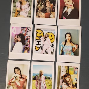 Twice Polaroids | Jihyo | Nayeon | Jeongyeon | Momo | Sana | Mina | Dahyun | Chaeyoung | Tzuyu | 5tar Kpop Designs