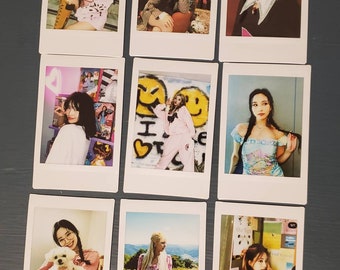 Twice Polaroids | Jihyo | Nayeon | Jeongyeon | Momo | Sana | Mina | Dahyun | Chaeyoung | Tzuyu | 5tar Kpop Designs