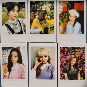 IVE Polaroid | Yujin | Gaeul | Rei | Wonyoung | Liz | Leeso | DIVE | 5tarKpopDesigns