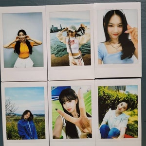 StayC Polaroids | Sumin | Sieun | Isa | Seeun | Yoon | J | SWITH | 5tarKpopDesigns