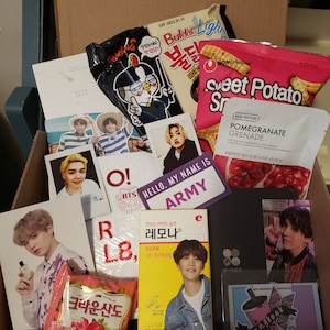Coffret cadeau Kpop personnalisé