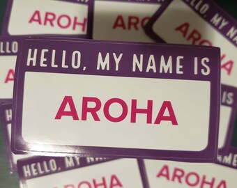 Astro Sticker Aroha