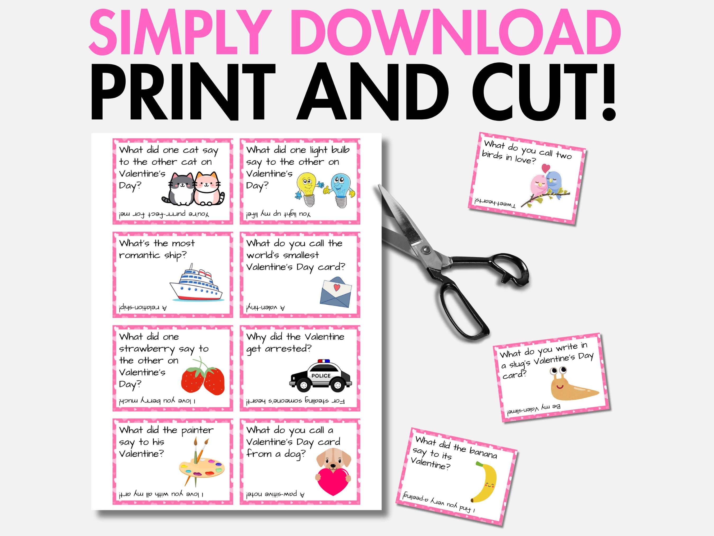 30+ Valentine’s Day Lunchbox Jokes for Kids, Printable Lunchbox Cards ...