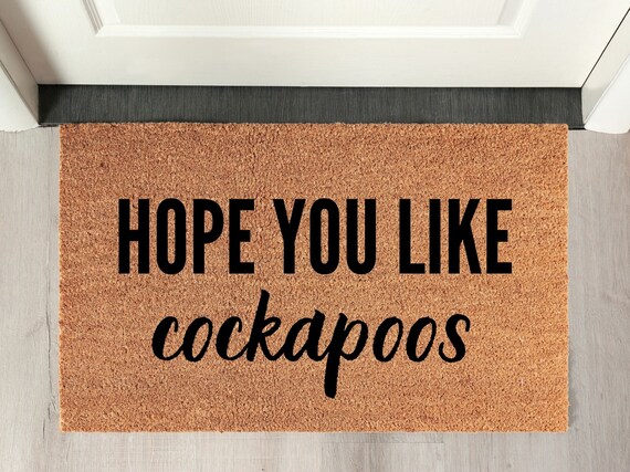 cockapoo doormat