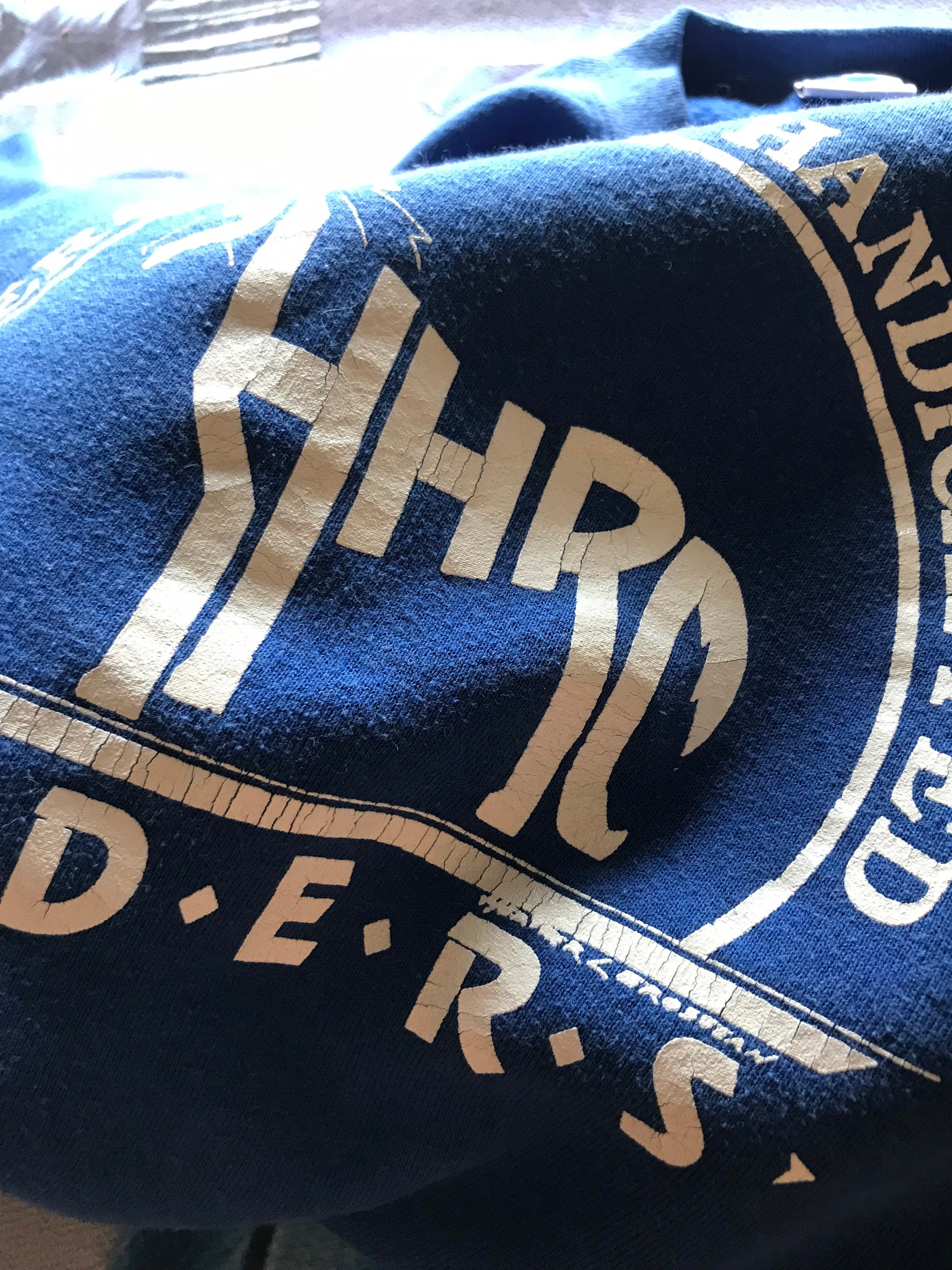 Vintage 90s Russell Tag SHHRC Somerset Hills Handicapped Riders