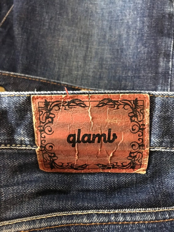 Japanese brand Glamb Distressed denim Jeans size … - image 9