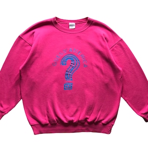 Vintage 90s Guess America big logo spellout Crewneck Distressed Sweatshirt L size