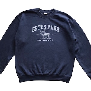 Vintage Estes Park Colorado spellout crewneck sweatshirt M size (M-L)