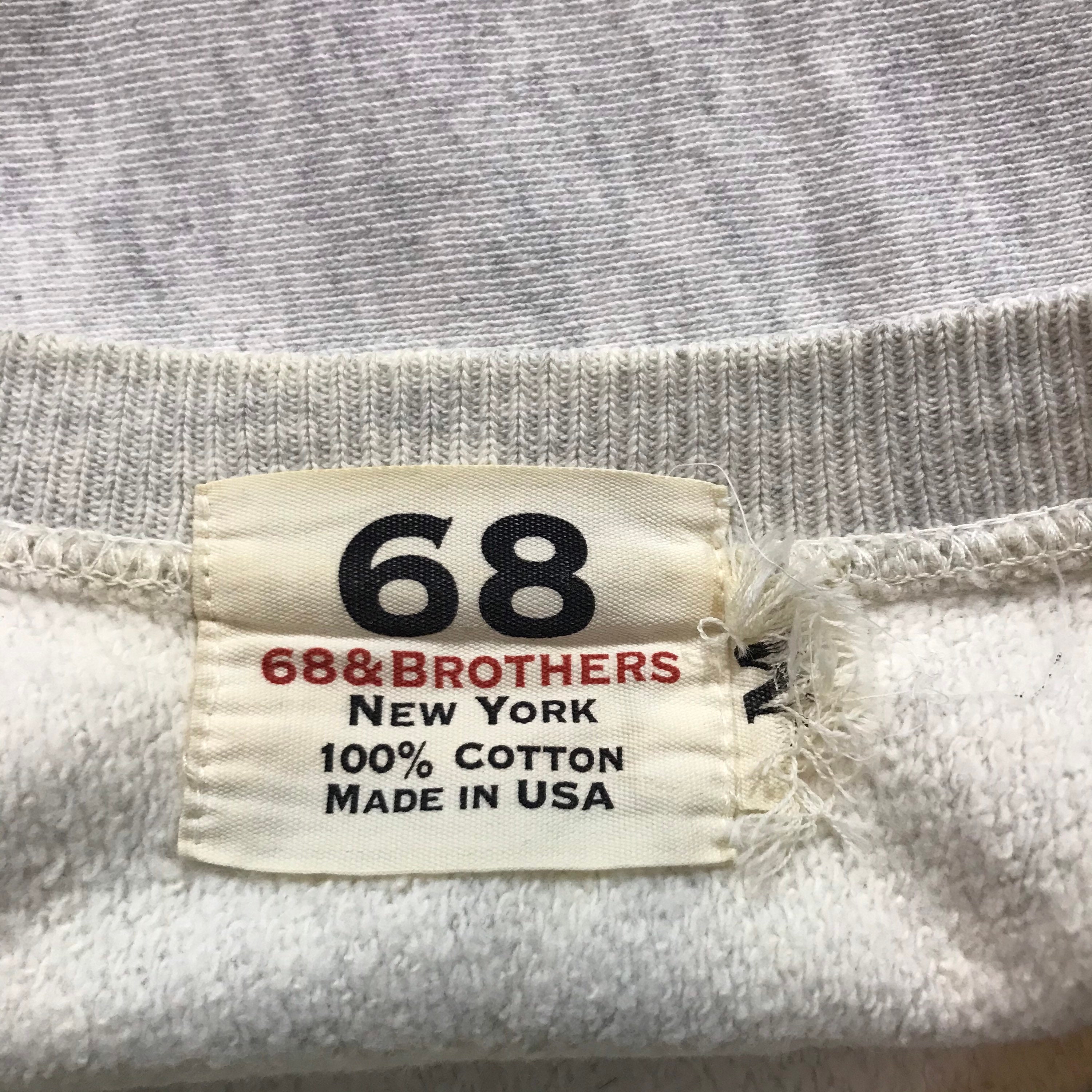 ヴィンテージ 90年代 68 & Brothers New York Ath Dept クルーネック 