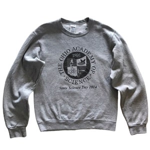 Vintage 90s The Ohio Academy of Science College crewneck sweatshirt S size
