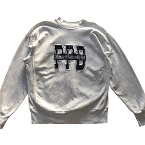 Vintage 90s Placentia Police Department embroidery spellout crewneck sweatshirt XL size