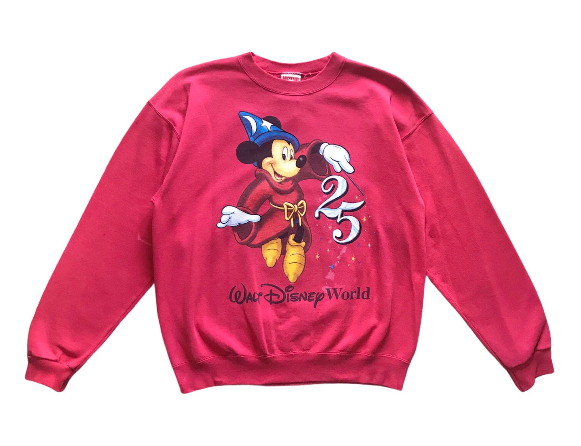 retro walt disney world sweatshirt