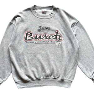 Vintage 90s Nascar spellout crewneck sweatshirt XL size