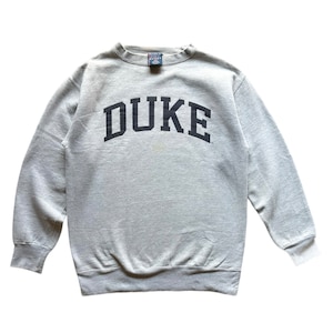 Vintage Duke University spellout crewneck Sweatshirt M size (M-L)
