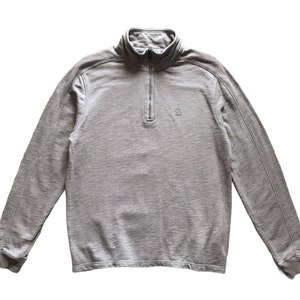 Calvin Klein Jeans small logo half zip sweatshirt M size