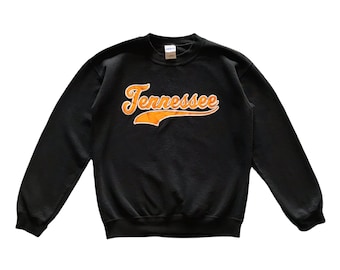 Vintage University of Tennessee embroidery patches crewneck sweatshirt S size