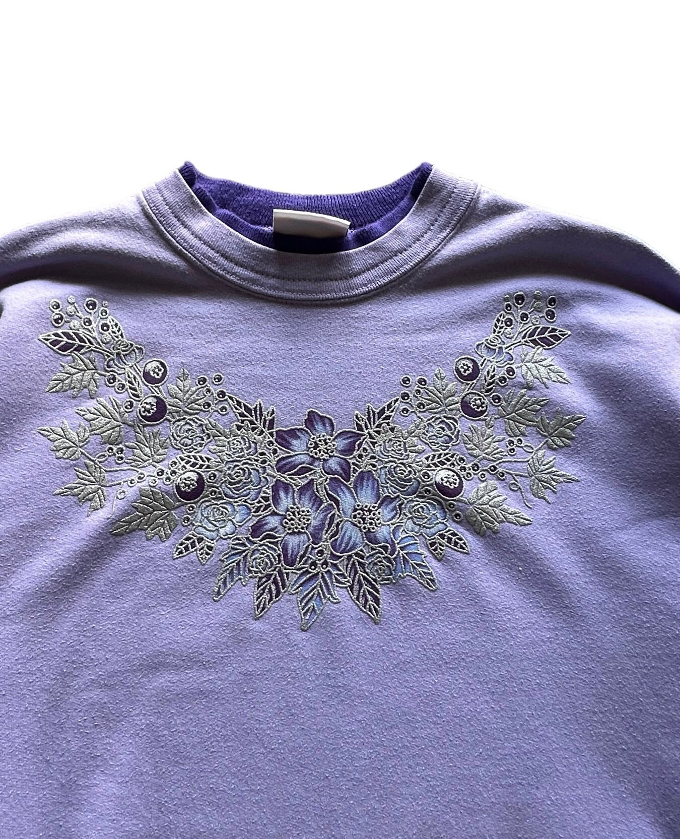Retro Sun Flower Art Print Casual Long Sleeve Zip Sweatshirt main image 0