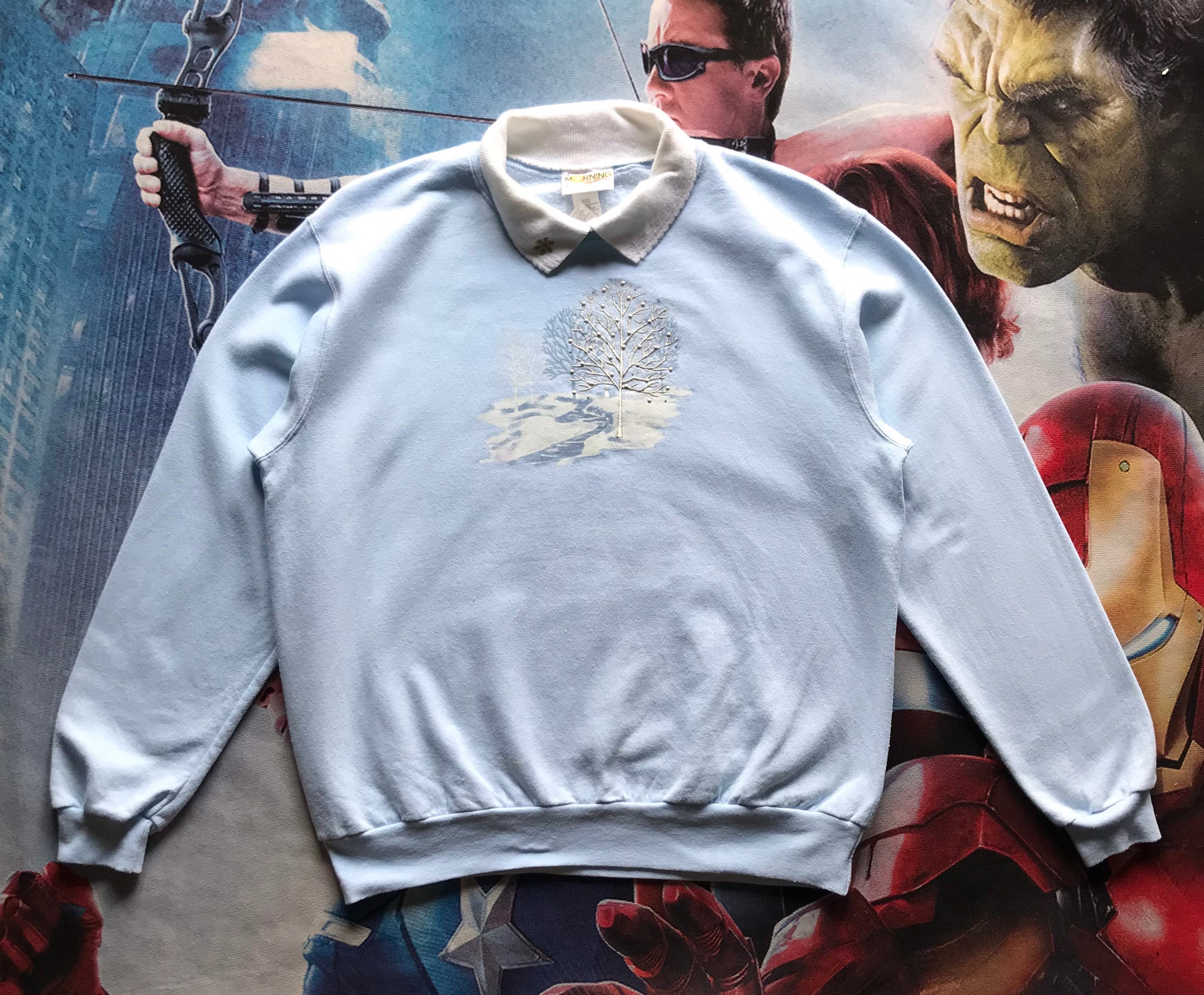 Vintage 90s Art by Morning Sun sweatshirt L size