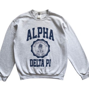 Vintage y2k Alpha Beta Pi biglogo spellout crewneck sweatshirt M size