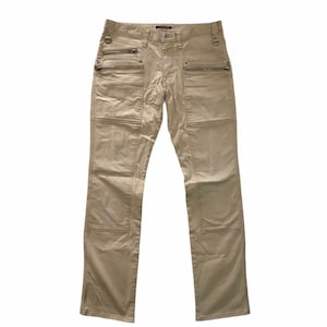 Vintage Japanese brand Khakis Pant multi pocket DISTRESSED size 34