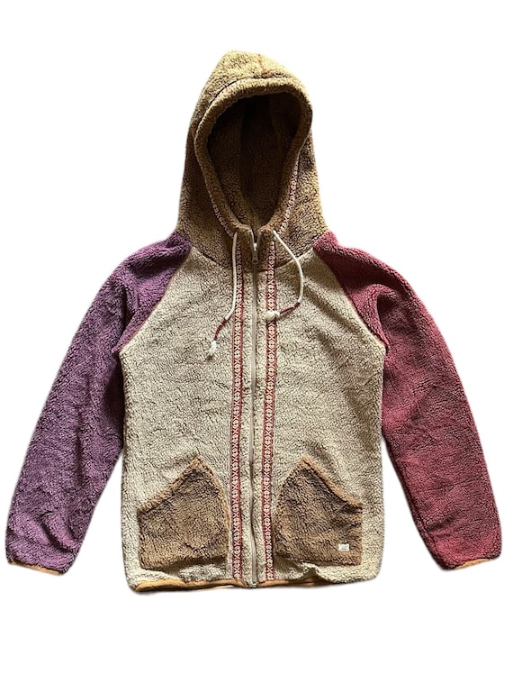 Vintage Billabong fullzip multicolour Wool Jacket… - image 1