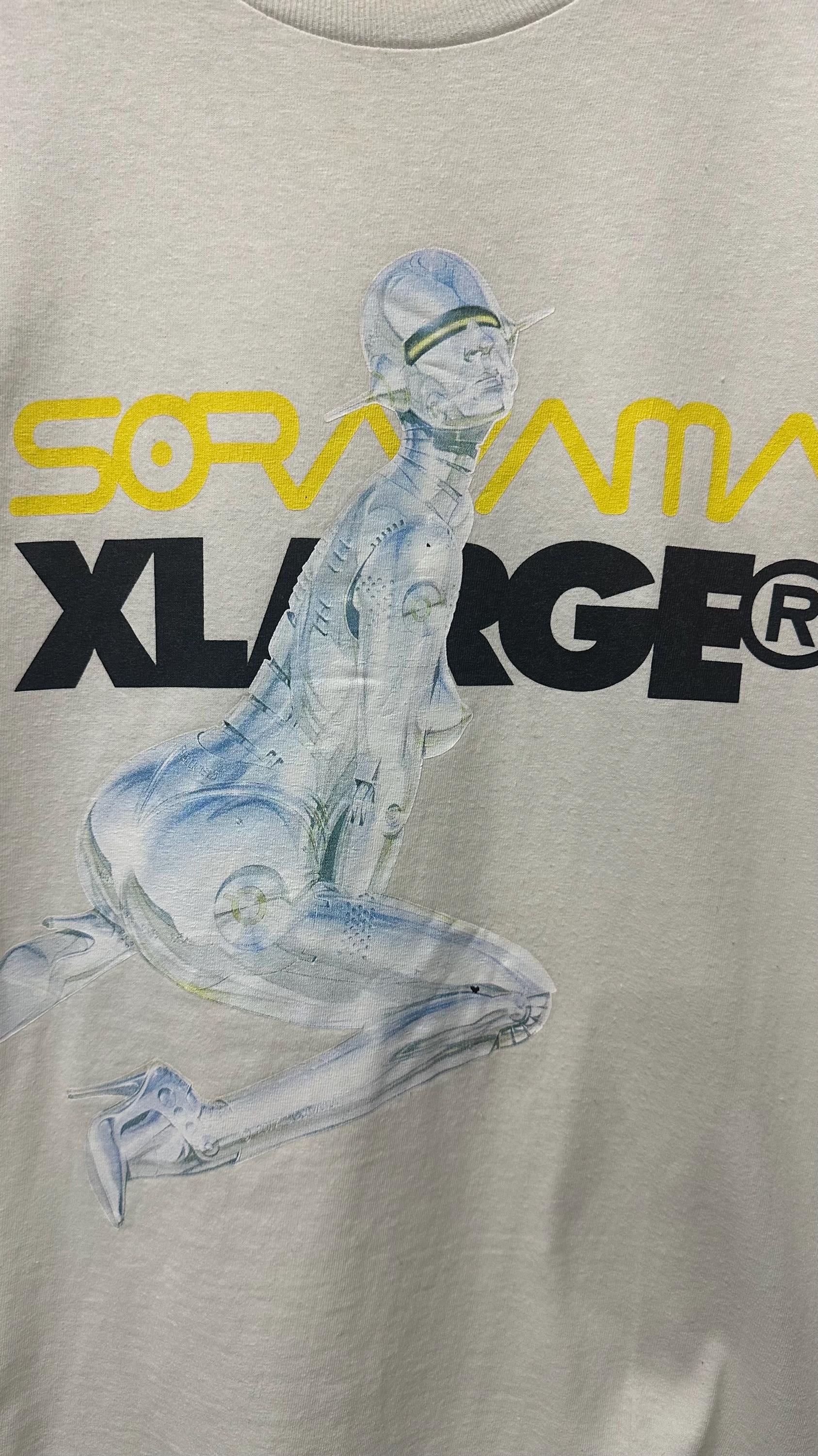 Vintage X Large X Hajime Sorayama Back & Front Print Crewneck